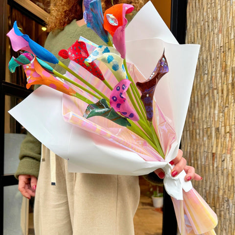 Amavi’s Calla Pop Art Özel Tasarım Buket