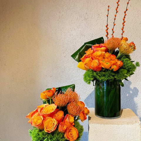 Citrus Statement  İkili Vazoda Davet Aranjmanı