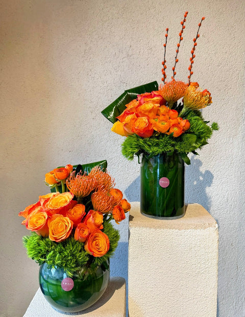 Citrus Statement  İkili Vazoda Davet Aranjmanı