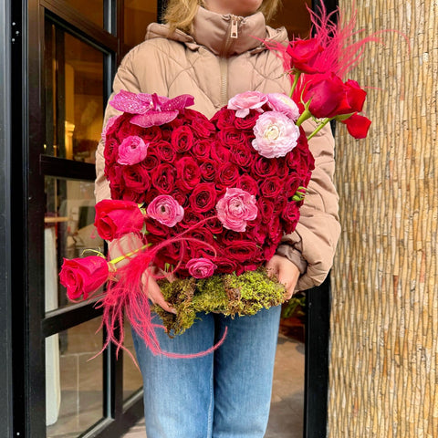 Cœur Impérial Premium Kalp Aranjmanı