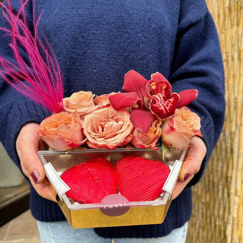 Velours Éclat Mini Pleksi Aranjman