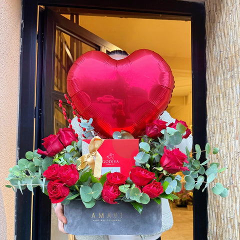 Amavi's Amore Mio Çikolatalı Aranjman