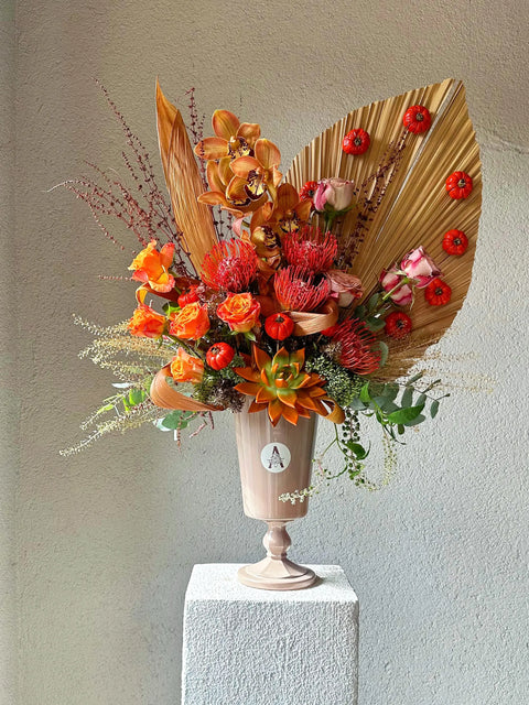 Autumn Arrangement in a Vase
