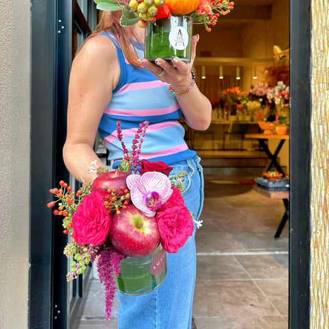 Mini Juicy Apple Vase Arrangement