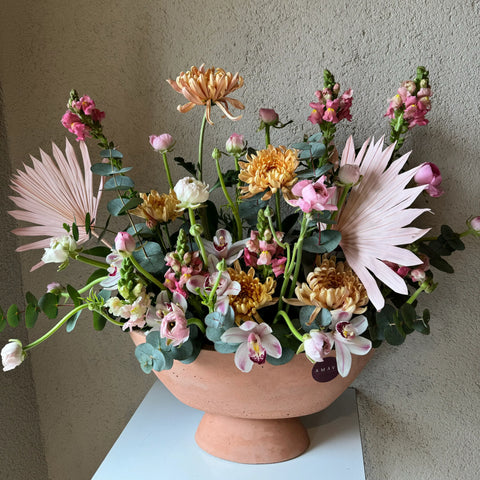 Terracota Natural Vase Arrangement 