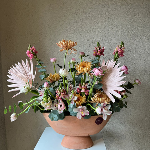 Terracota Natural Vase Arrangement 